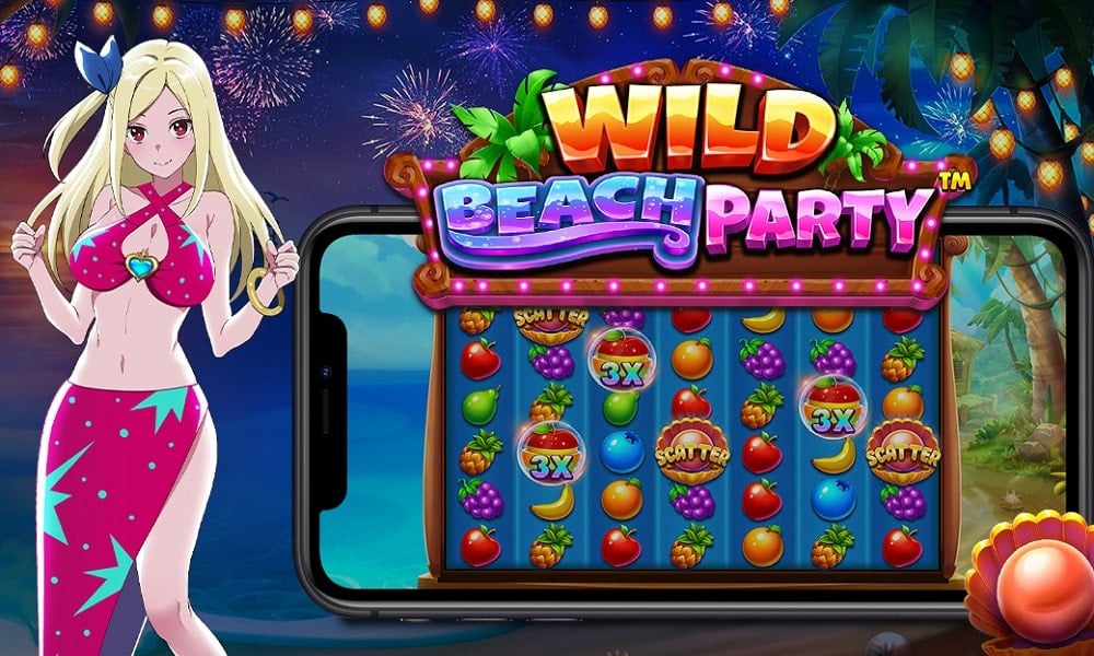 Jackpot Dan Hadiah Progresif Di Wild Beach Party Slot